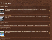 Tablet Screenshot of exciting-asia.blogspot.com