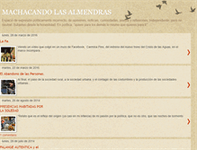 Tablet Screenshot of machacandolasalmendra.blogspot.com