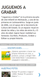 Mobile Screenshot of juguemos-a-grabar.blogspot.com