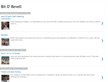Tablet Screenshot of bevellfamily.blogspot.com