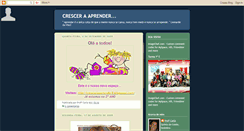 Desktop Screenshot of cresceraaprender.blogspot.com