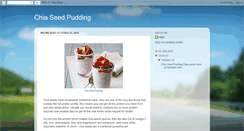 Desktop Screenshot of chiaseedpudding.blogspot.com