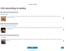Tablet Screenshot of ansleybellow.blogspot.com