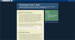 Desktop Screenshot of franktwolfe.blogspot.com