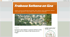 Desktop Screenshot of frabosasottanaonline.blogspot.com