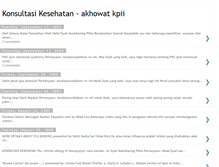 Tablet Screenshot of kesehatan-akhowatkpii.blogspot.com