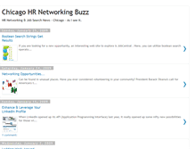 Tablet Screenshot of chicagohrnetworkingbuzz.blogspot.com