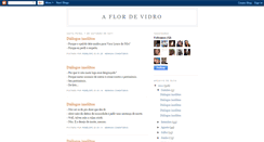 Desktop Screenshot of aflordevidro.blogspot.com