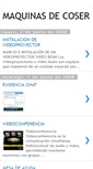 Mobile Screenshot of maquinasdeconfeccion.blogspot.com