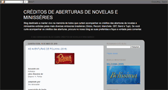 Desktop Screenshot of creditosnovelas.blogspot.com