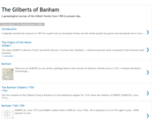 Tablet Screenshot of gilbertsofbanham.blogspot.com