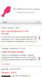 Mobile Screenshot of notsodorisdays.blogspot.com