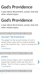 Mobile Screenshot of gods-providence.blogspot.com