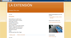 Desktop Screenshot of laextension.blogspot.com