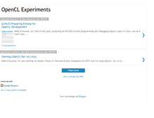 Tablet Screenshot of openclexperiments.blogspot.com