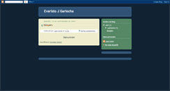Desktop Screenshot of evaristojgarlocha.blogspot.com