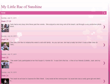 Tablet Screenshot of carlyraeofsunshine.blogspot.com