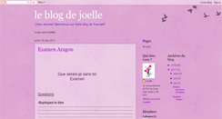 Desktop Screenshot of joellelevy.blogspot.com