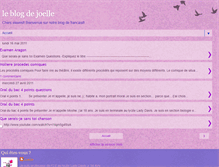 Tablet Screenshot of joellelevy.blogspot.com