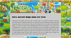 Desktop Screenshot of farmheroessagahackx.blogspot.com