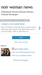 Mobile Screenshot of noirwomannews.blogspot.com