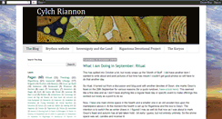 Desktop Screenshot of cylchriannon.blogspot.com