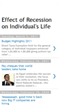 Mobile Screenshot of effectofrecession.blogspot.com