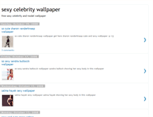 Tablet Screenshot of celebrity-sexy-wallpaper.blogspot.com