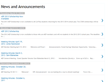 Tablet Screenshot of aepclubnews.blogspot.com