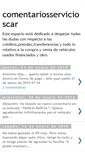 Mobile Screenshot of comentariosservicioscar.blogspot.com