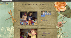 Desktop Screenshot of crazyandfunfamily.blogspot.com