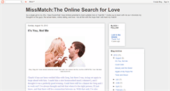 Desktop Screenshot of missmatchonline.blogspot.com