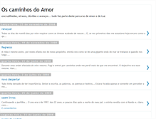 Tablet Screenshot of oscaminhosdoamor.blogspot.com