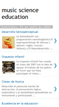 Mobile Screenshot of musicscienceeducation.blogspot.com