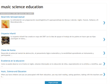 Tablet Screenshot of musicscienceeducation.blogspot.com