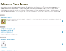 Tablet Screenshot of irmaperrone.blogspot.com