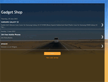 Tablet Screenshot of gadget-shoping.blogspot.com