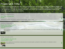 Tablet Screenshot of clicktrilha.blogspot.com