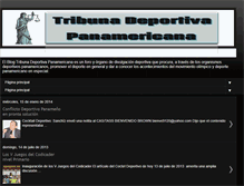 Tablet Screenshot of conflictosdeportivos.blogspot.com