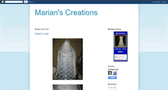 Desktop Screenshot of marianscreations.blogspot.com