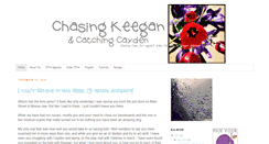 Desktop Screenshot of chasinkeegan.blogspot.com