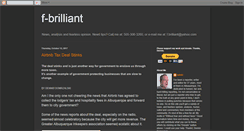 Desktop Screenshot of f-brilliant.blogspot.com