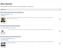 Tablet Screenshot of diesdomini.blogspot.com