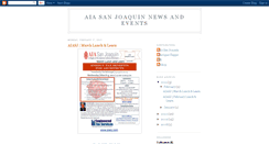 Desktop Screenshot of aiasanjoaquinnews.blogspot.com