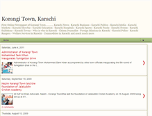 Tablet Screenshot of korangitown.blogspot.com