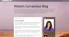 Desktop Screenshot of curvaceouskitten.blogspot.com