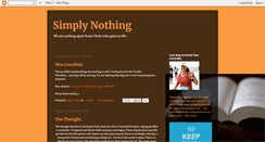 Desktop Screenshot of casey-simplynothing.blogspot.com