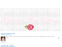 Tablet Screenshot of cinnamonrosecottage.blogspot.com