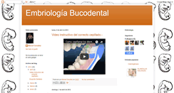 Desktop Screenshot of embriologiadental.blogspot.com