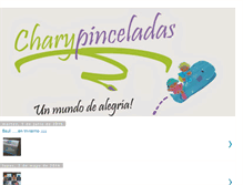 Tablet Screenshot of charypinceladas.blogspot.com